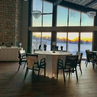 Christie's Mill Inn and Spa | Port Severn, Ontario | Table and chairs in banquet room