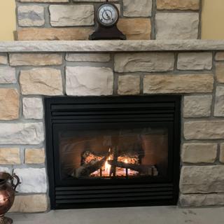 Christie's Mill Inn and Spa | Port Severn, Ontario | Stone fireplace