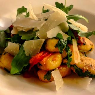 Christie's Mill Inn and Spa | Port Severn, Ontario | Gnocchi topped with parmesan flakes 