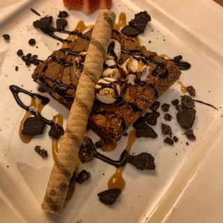 Christie's Mill Inn and Spa | Port Severn, Ontario | Brownie with chocolate drizzle