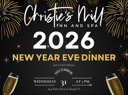 Christie's Mill Inn and Spa | Port Severn, Ontario | New Years Eve